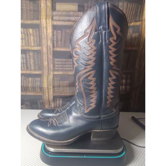 Justin Blue Boots Mens 6 D main image 10